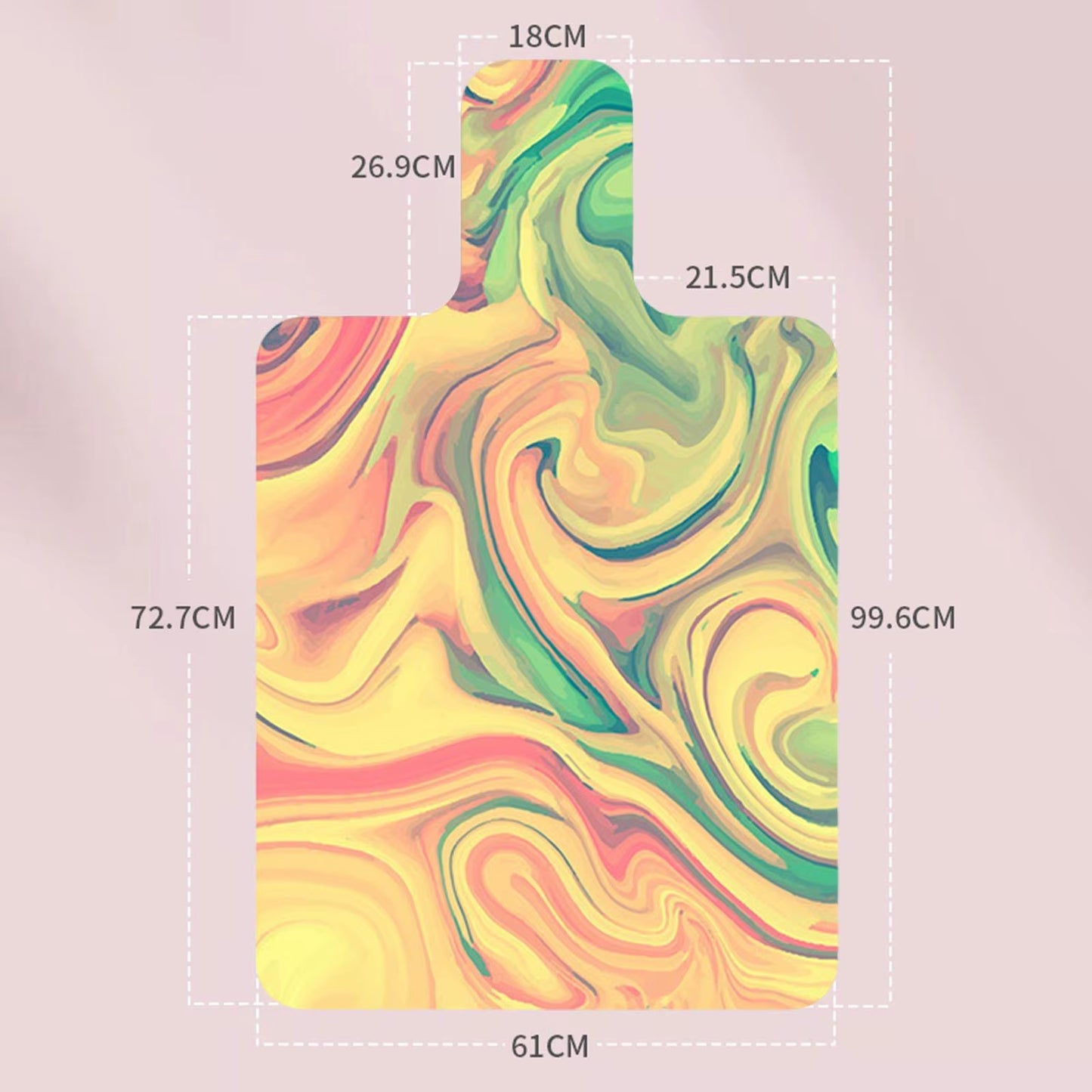 Pilate Reformer Mat Pilate Training Pad Soft Fitness Mat Decoration Nonslip Pilate Towel for Traveling Gym Home Workout Fitness