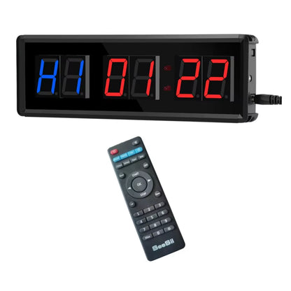 Programmable Remote Control LED Crossfit Timer Interval Timer Garage Timer Sports Training Clock Crossfit Gym Timer