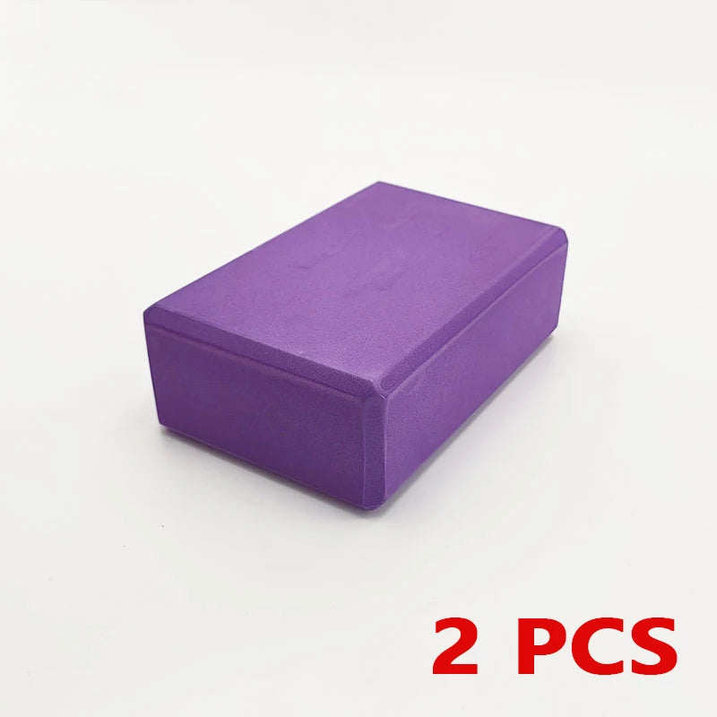 Yoga Building Blocks Cubes Pilates Bricks Reinforcement Mats Sports Yoga Supplies Exercise Home Exercise Equipment Fitness Eva