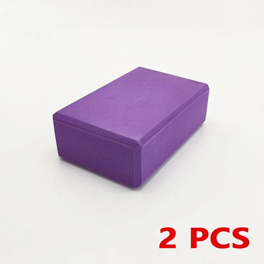 Yoga Building Blocks Cubes Pilates Bricks Reinforcement Mats Sports Yoga Supplies Exercise Home Exercise Equipment Fitness Eva