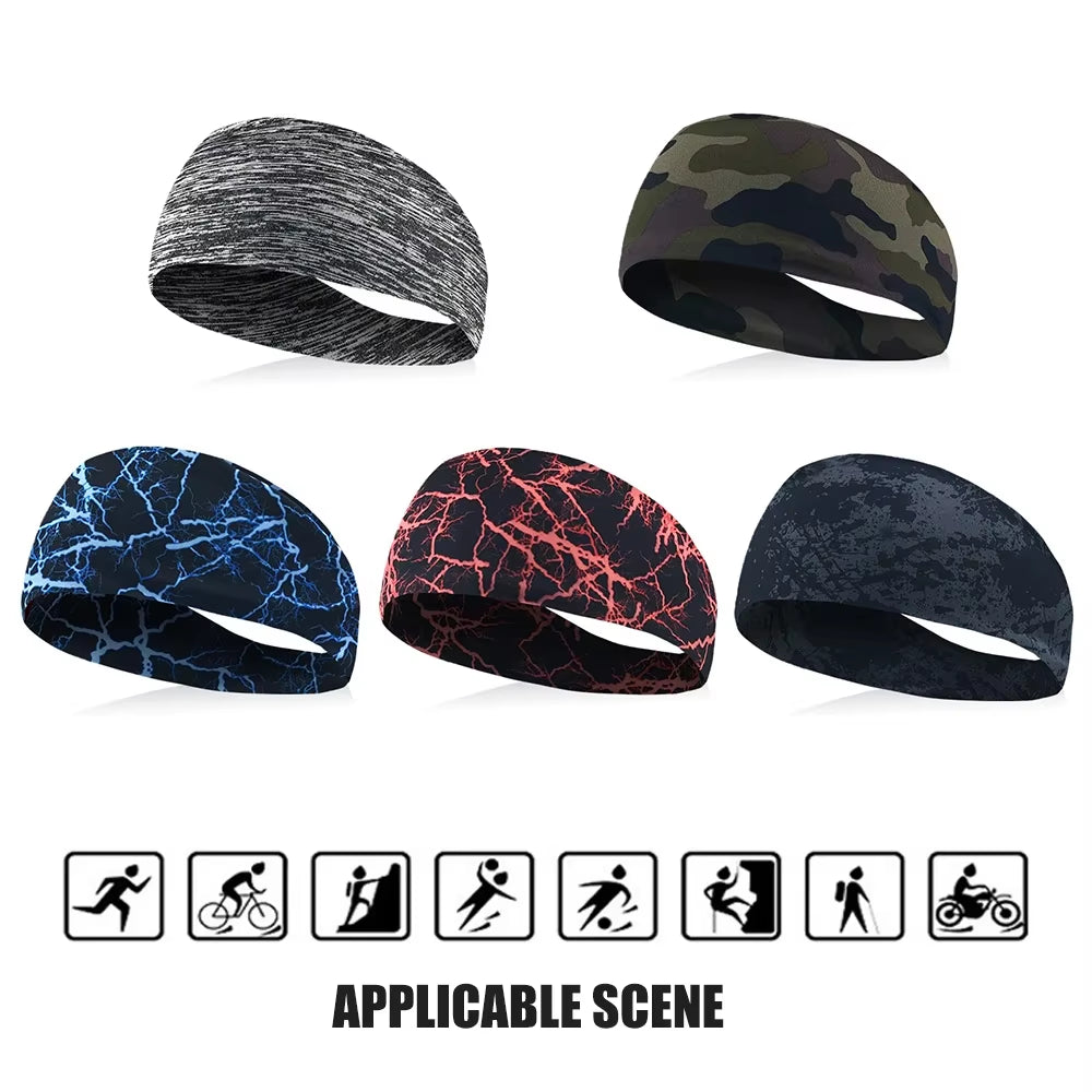 Breathable Sports Headband for Working Out Running Crossfit & Dominating Your Competition-Performance Stretch Moisture Wicking
