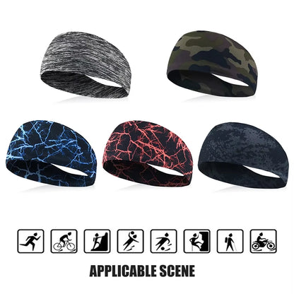 Breathable Sports Headband for Working Out Running Crossfit & Dominating Your Competition-Performance Stretch Moisture Wicking