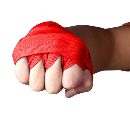 2PCS 1.5/2/3/5M Boxing Training Bandages Cotton Sports Bandages Sanda Kick Boxing Mma Hand Gloves Wraps Belt Boxing Sports Strap