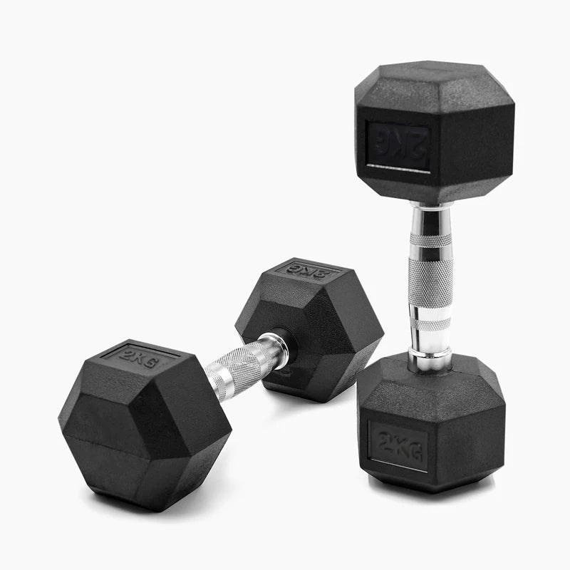 Weightlifting Hex Fixed Dumbbells Home Gym Commercial Weightlifting Equipment Arm Muscle Exercise Equipment Dumbbells