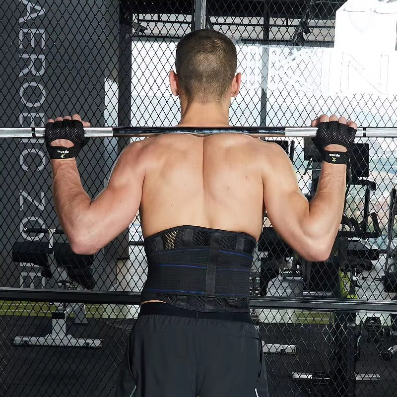 Weightlifting Gym Training Gloves Men Women Fitness Bodybuilding Workout Hand Palm Protector Non-Slip Half Finger Cycling Gloves