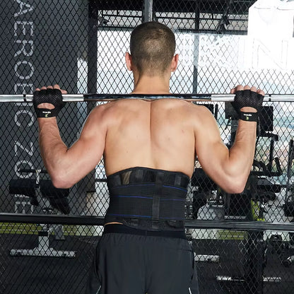 Weightlifting Gym Training Gloves Men Women Fitness Bodybuilding Workout Hand Palm Protector Non-Slip Half Finger Cycling Gloves