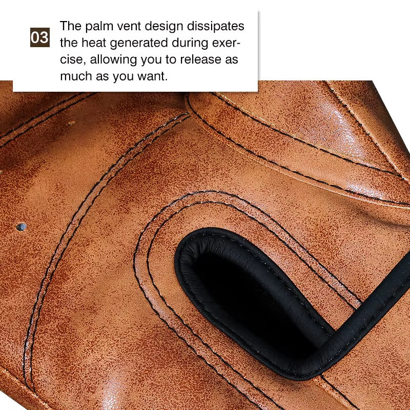 Retro Color Adult Kids Women/Men Boxing Gloves Pu Leather MMA Muay Thai Boxe De Luva Mitts Sanda GYM Equipment 6 8 10 12OZ Boks