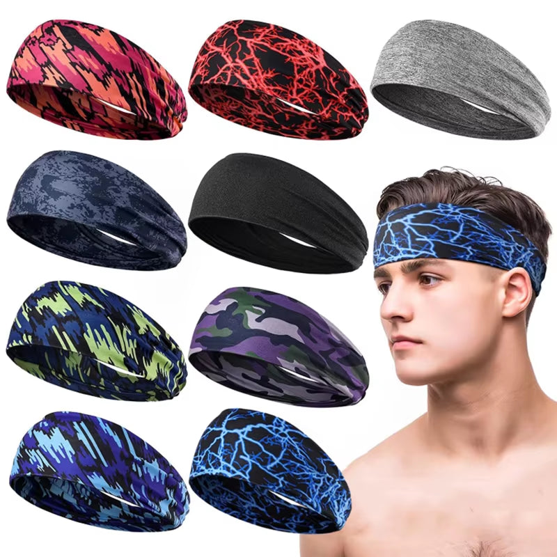 Breathable Sports Headband for Working Out Running Crossfit & Dominating Your Competition-Performance Stretch Moisture Wicking