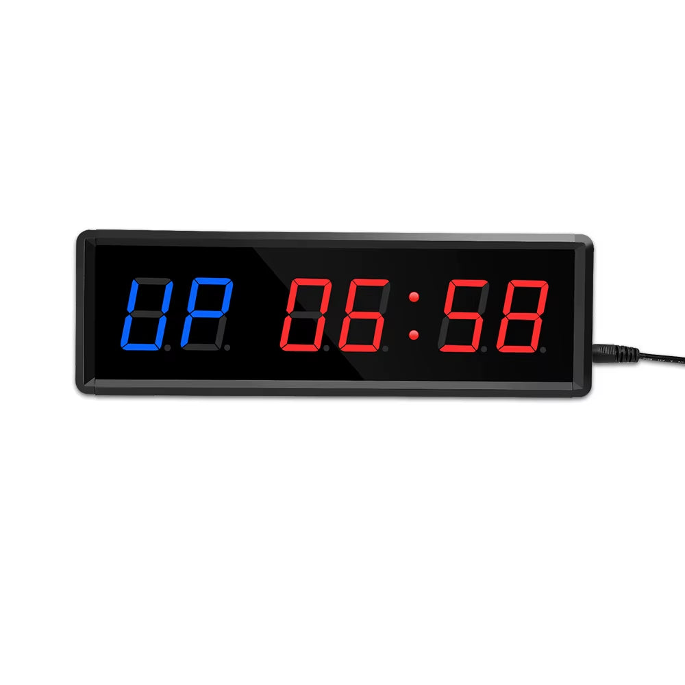 Programmable Remote Control LED Crossfit Timer Interval Timer Garage Timer Sports Training Clock Crossfit Gym Timer